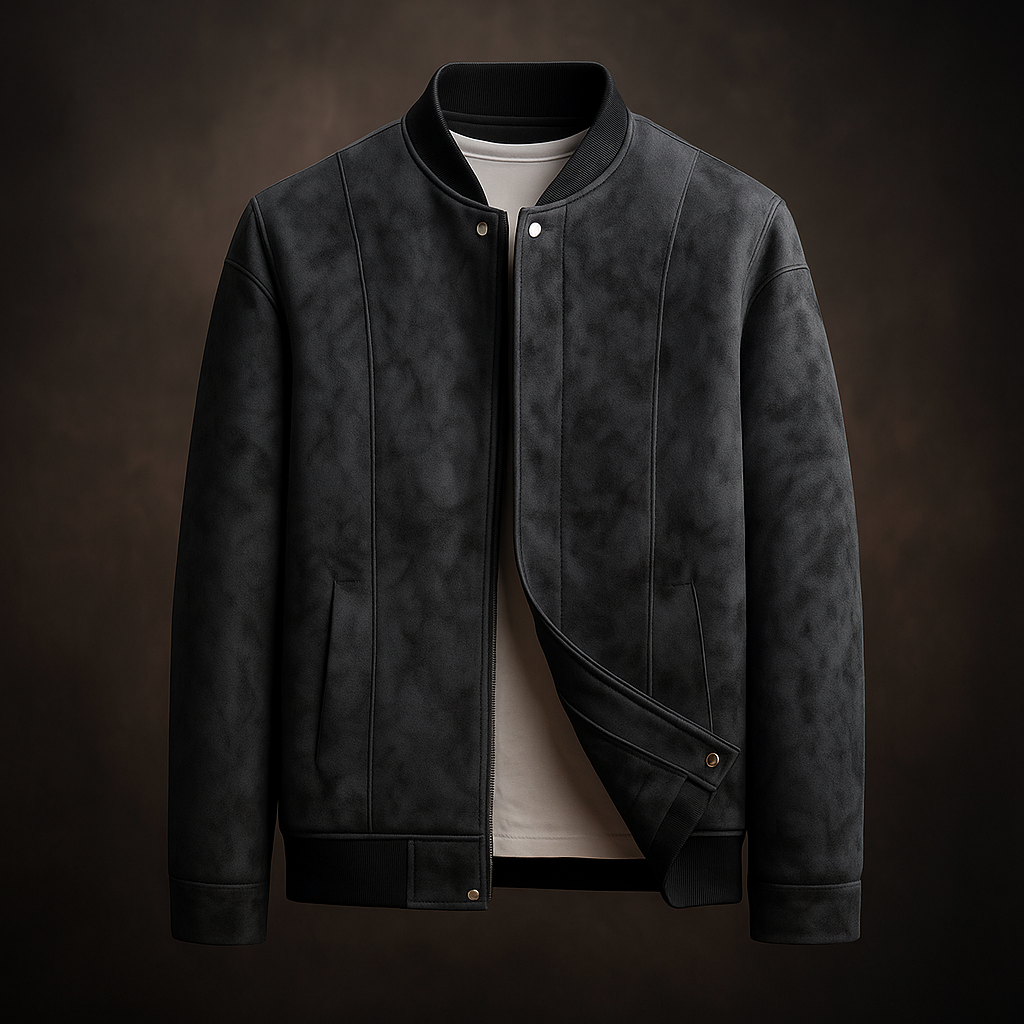 GIOVANNI SUEDE BOMBER JACKET
