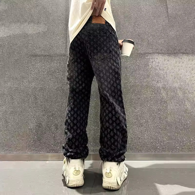 ENZO JACQUARD JEANS