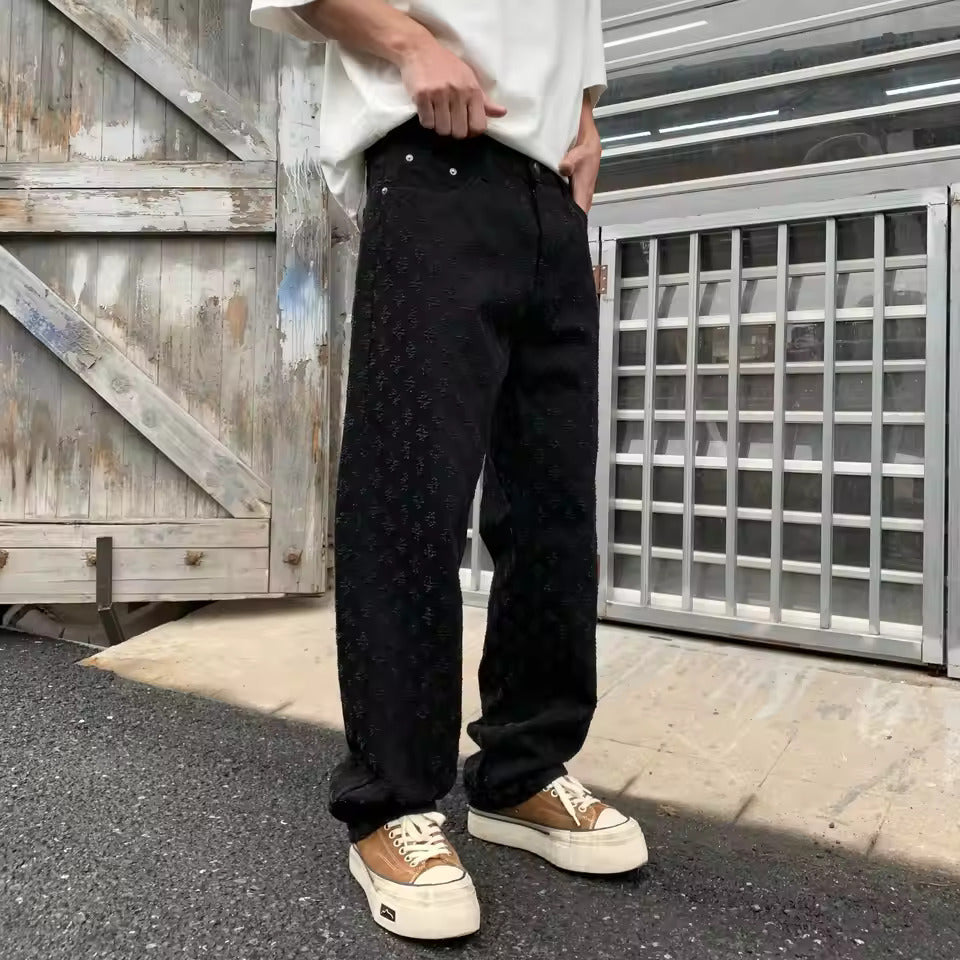 ENZO JACQUARD JEANS