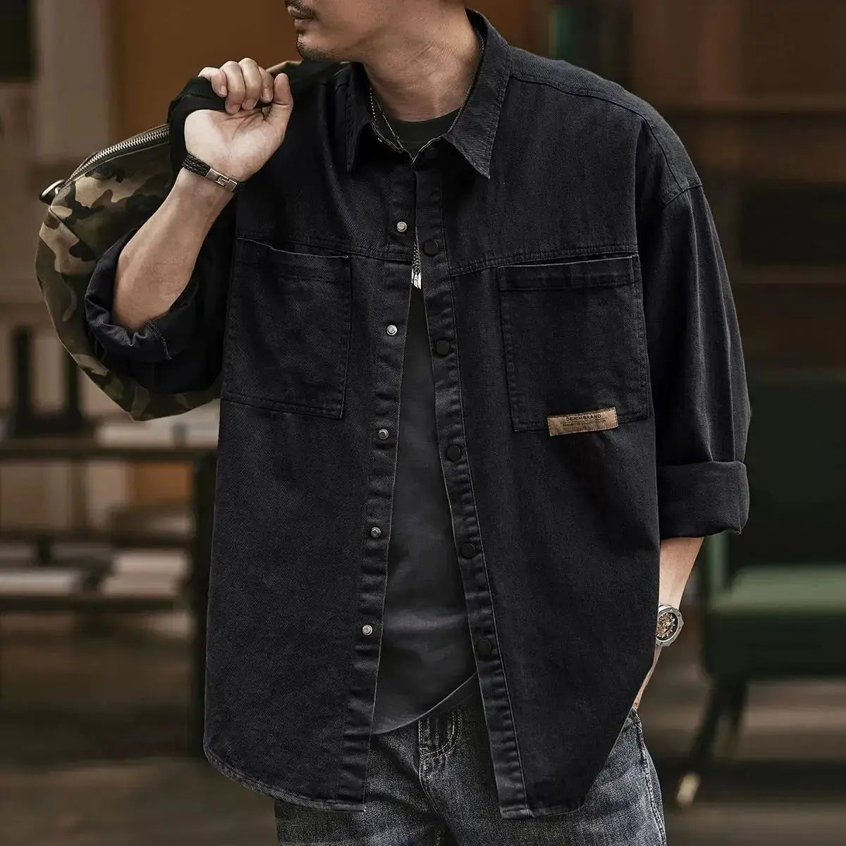 ARMAN RELAXED SHIRT JACKET