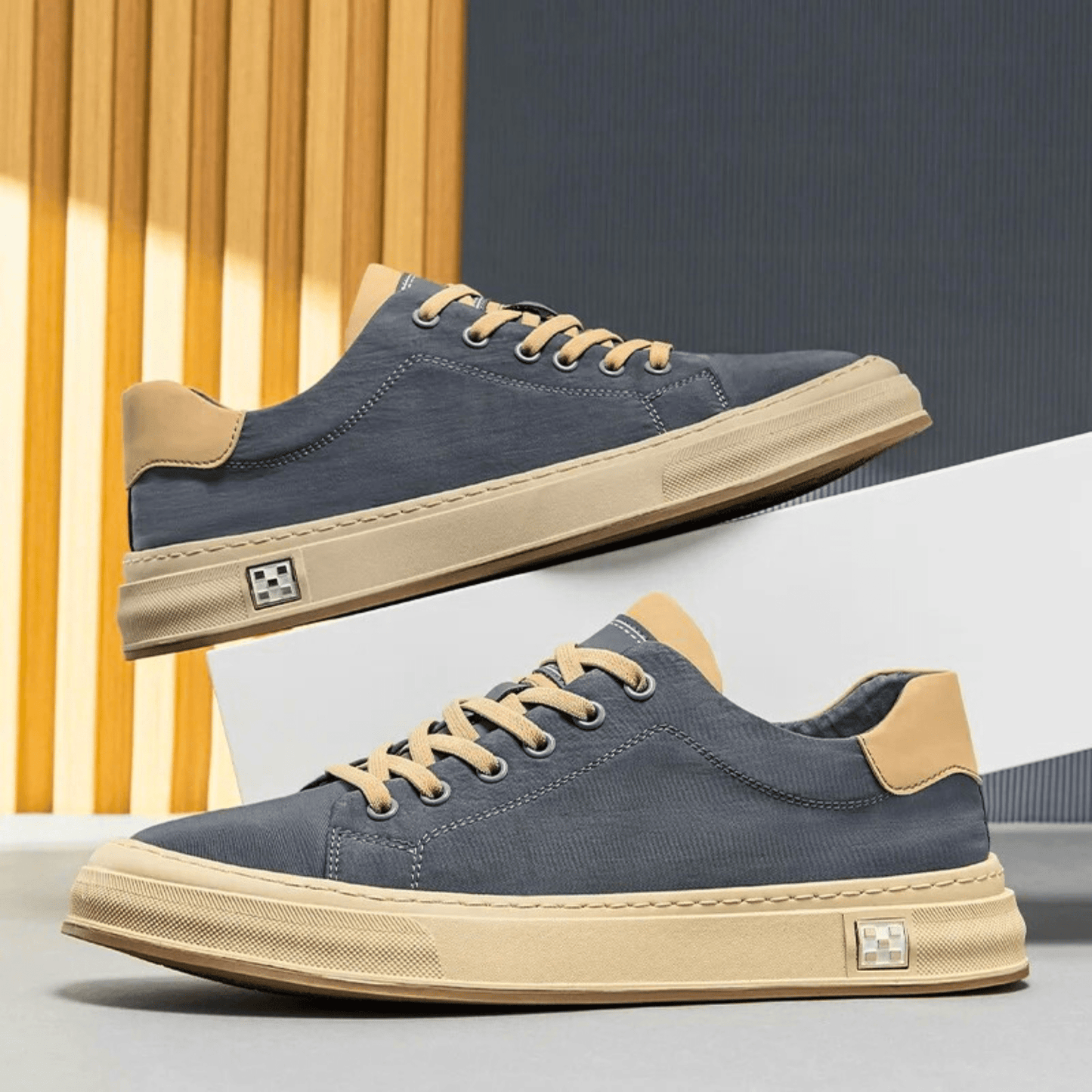 BASTIAN BREATHABLE STREET CANVAS SNEAKERS