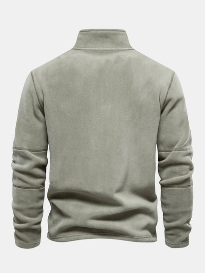 MARCELLO POLAR ZIP SWEATER