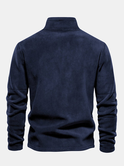 MARCELLO POLAR ZIP SWEATER