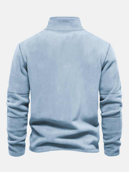 MARCELLO POLAR ZIP SWEATER