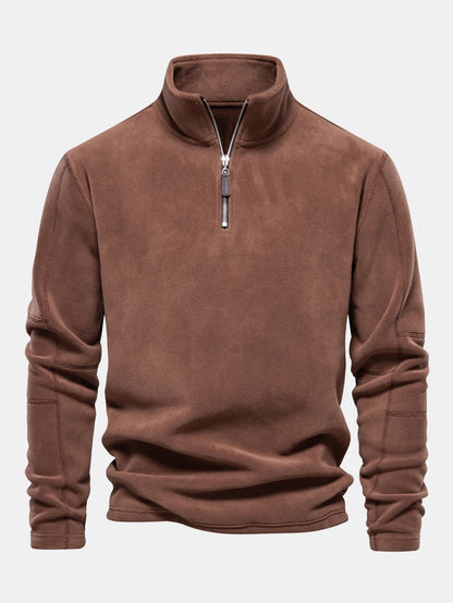 MARCELLO POLAR ZIP SWEATER