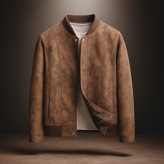 GIOVANNI SUEDE BOMBER JACKET