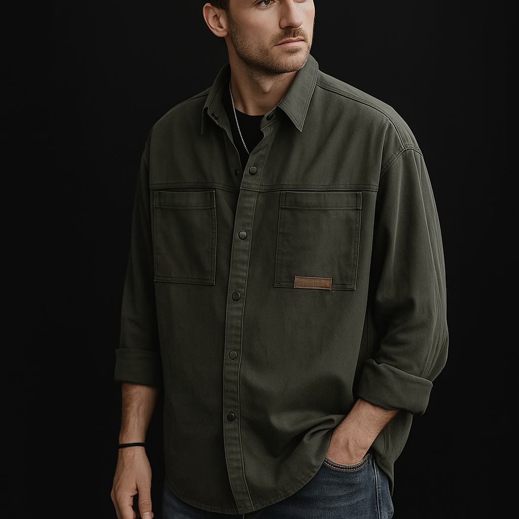 ARMAN RELAXED SHIRT JACKET