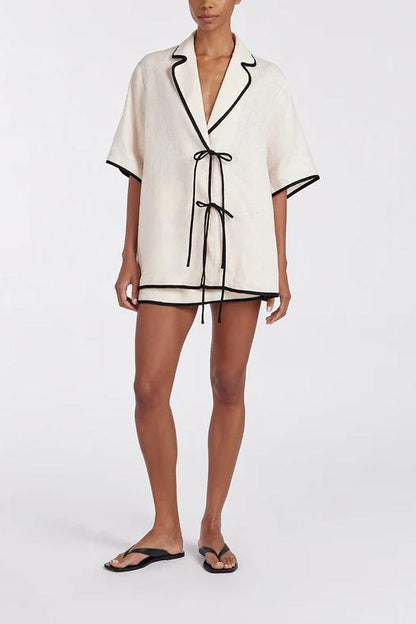 Aurora Cream Midi Set