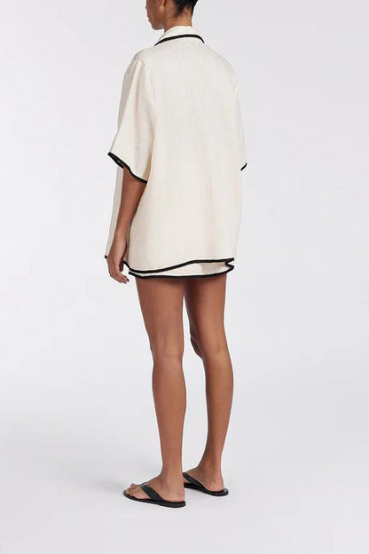 Aurora Cream Midi Set