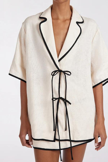 Aurora Cream Midi Set