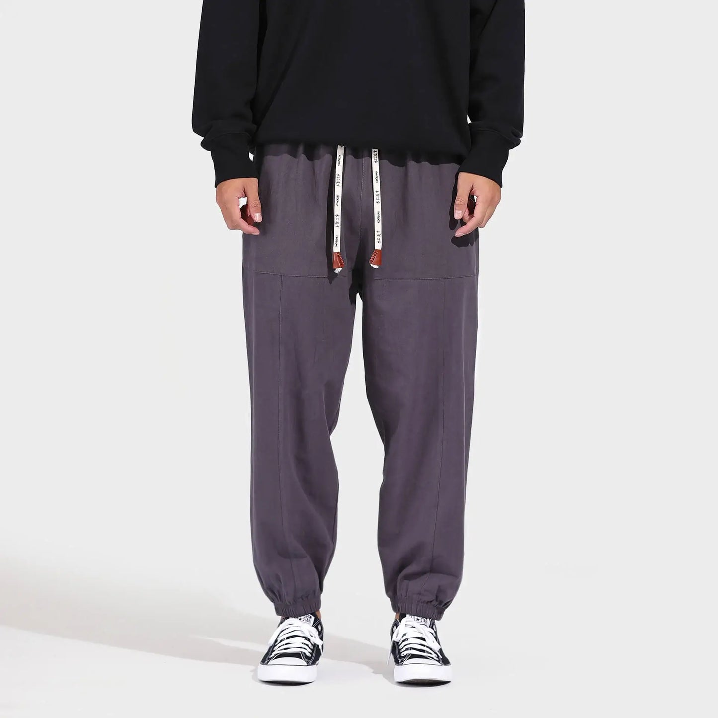 Tokyo Pleated Cotton Pant