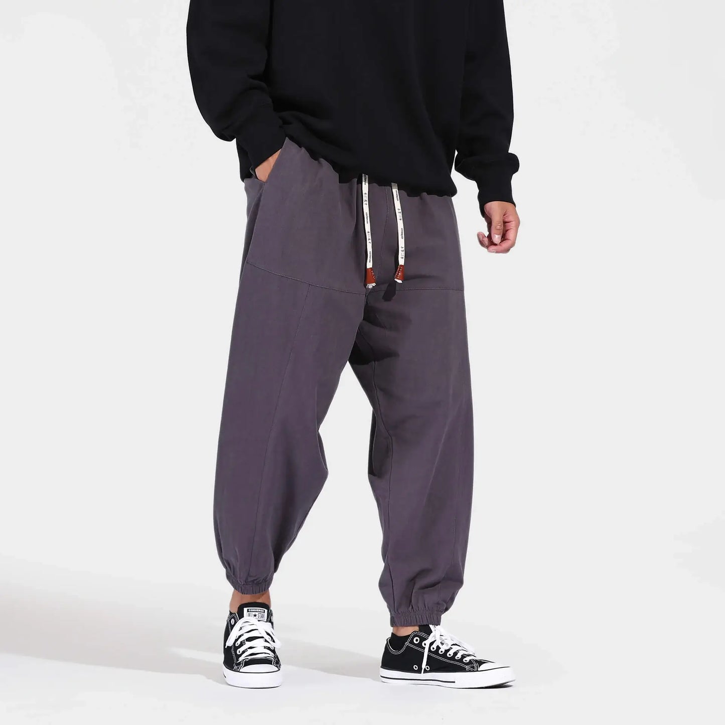 Tokyo Pleated Cotton Pant