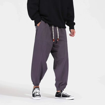 Tokyo Pleated Cotton Pant