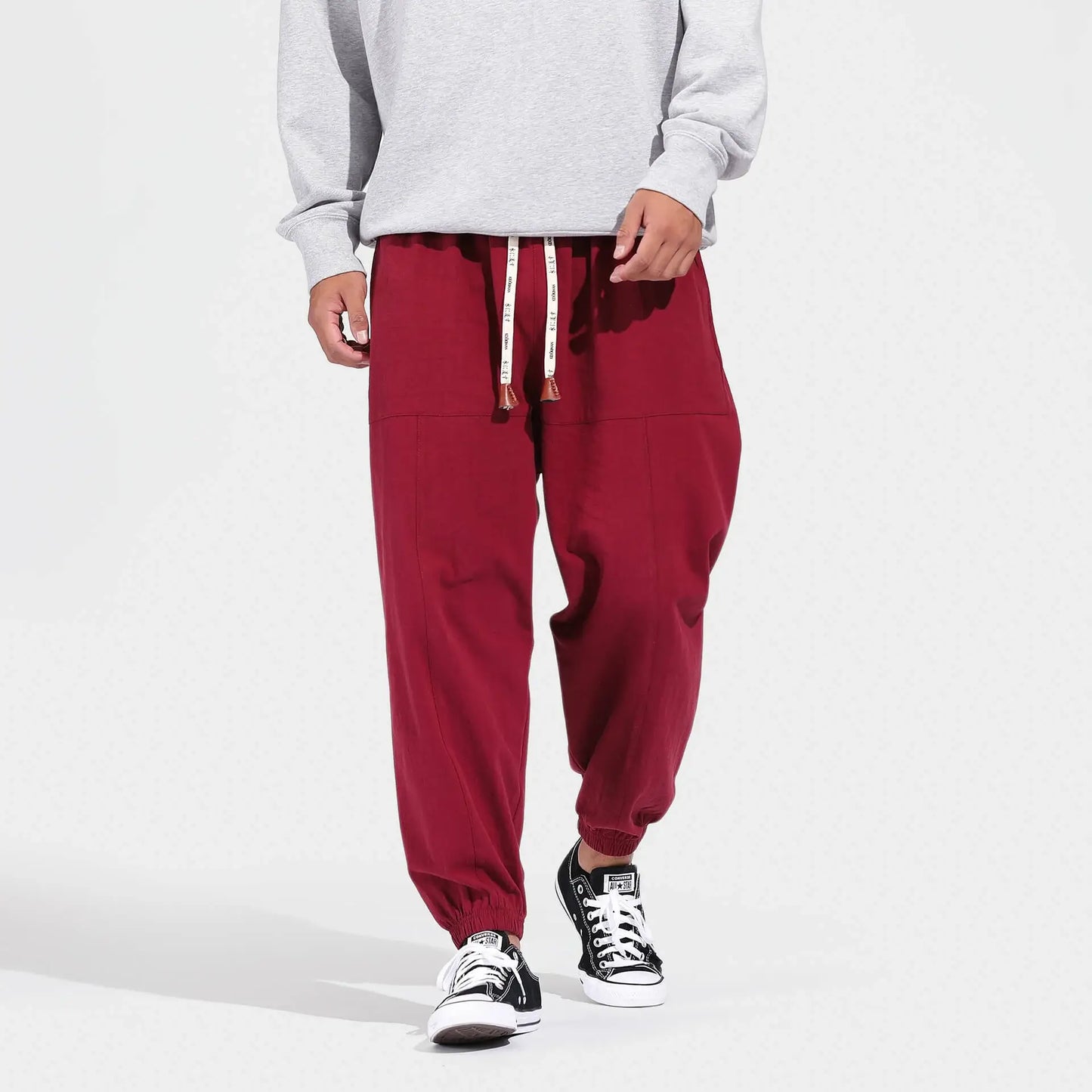 Tokyo Pleated Cotton Pant