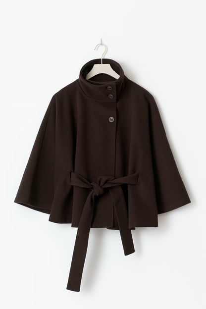 ISABELLA CHIC BELT CAPE JACKET